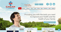 Desktop Screenshot of canamwellness.com